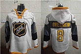 Capitals 8 Alexander Ovechkin White All-Star All Stitched Pullover Hoodie,baseball caps,new era cap wholesale,wholesale hats